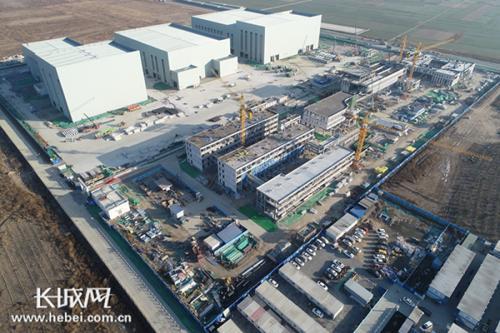 探访雄安重点项目：容西混凝土搅拌站